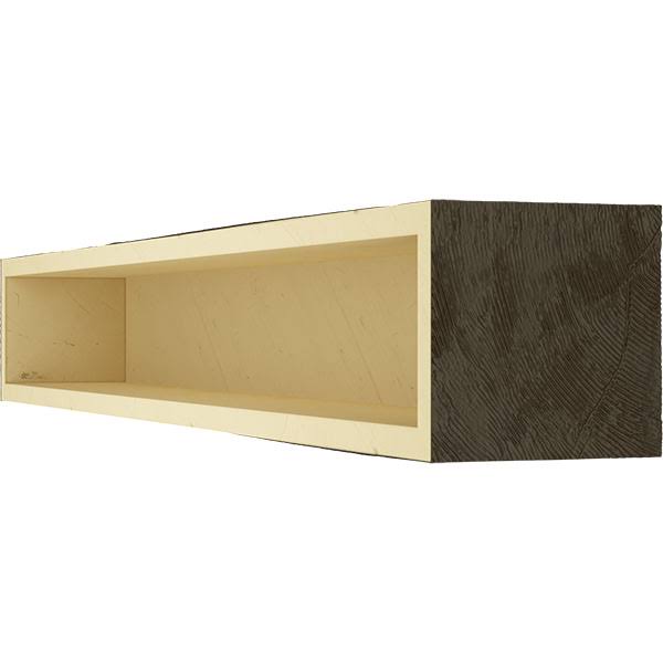 Natural Ash Knotty Pine Faux Wood Fireplace Mantel I451