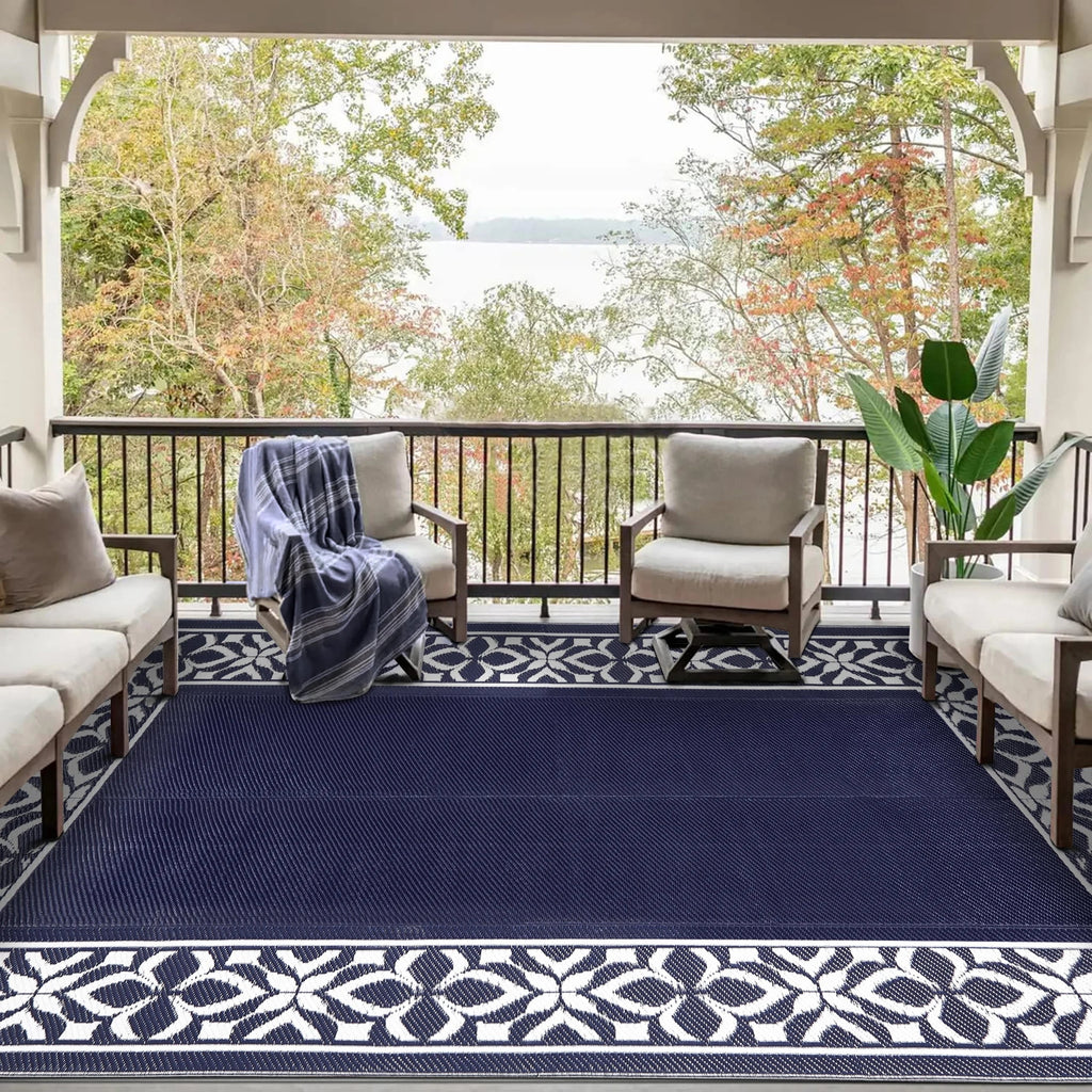 5'x8' Waterproof Plastic Outdoor Rugs T93662
