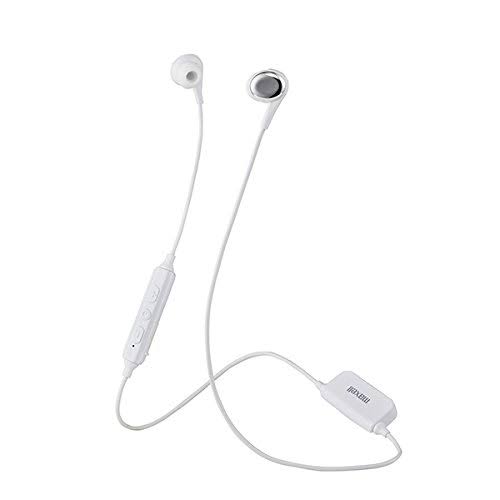 White Bluetooth Canal Type Headphone A932