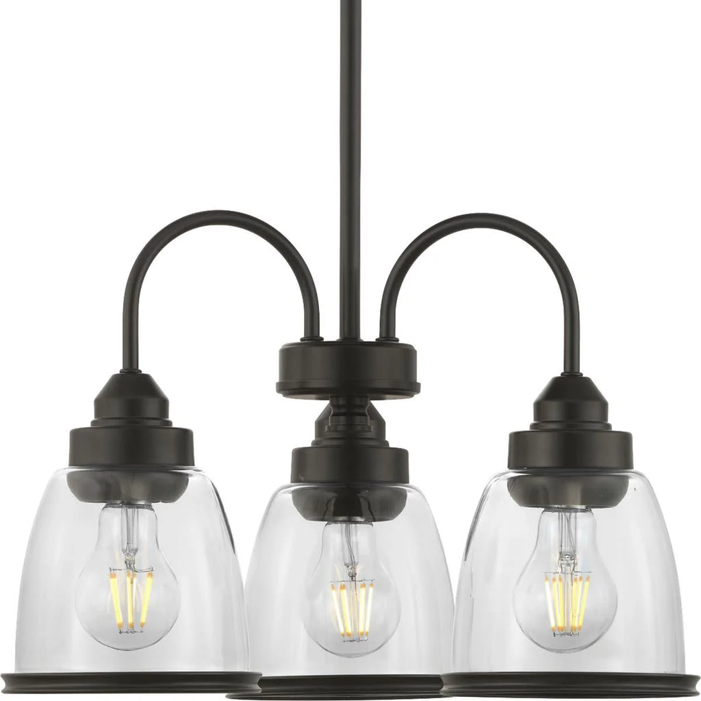 18" Three-Light Semi-Flush Convertible V132618