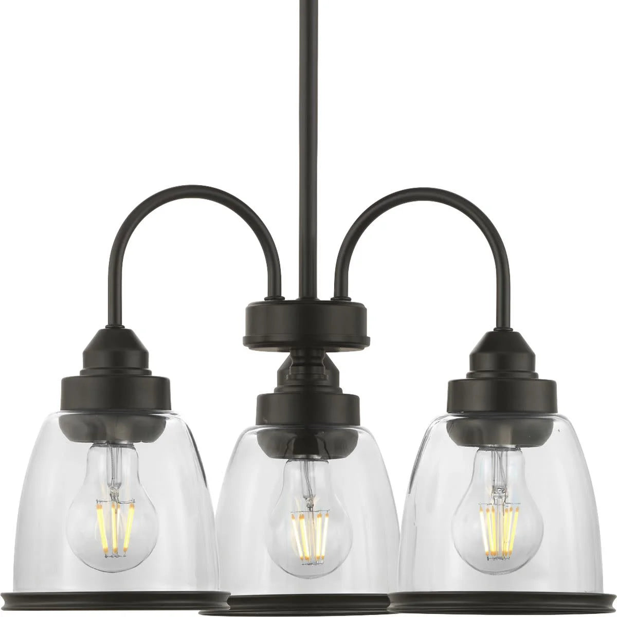 18" Three-Light Semi-Flush Convertible V132618