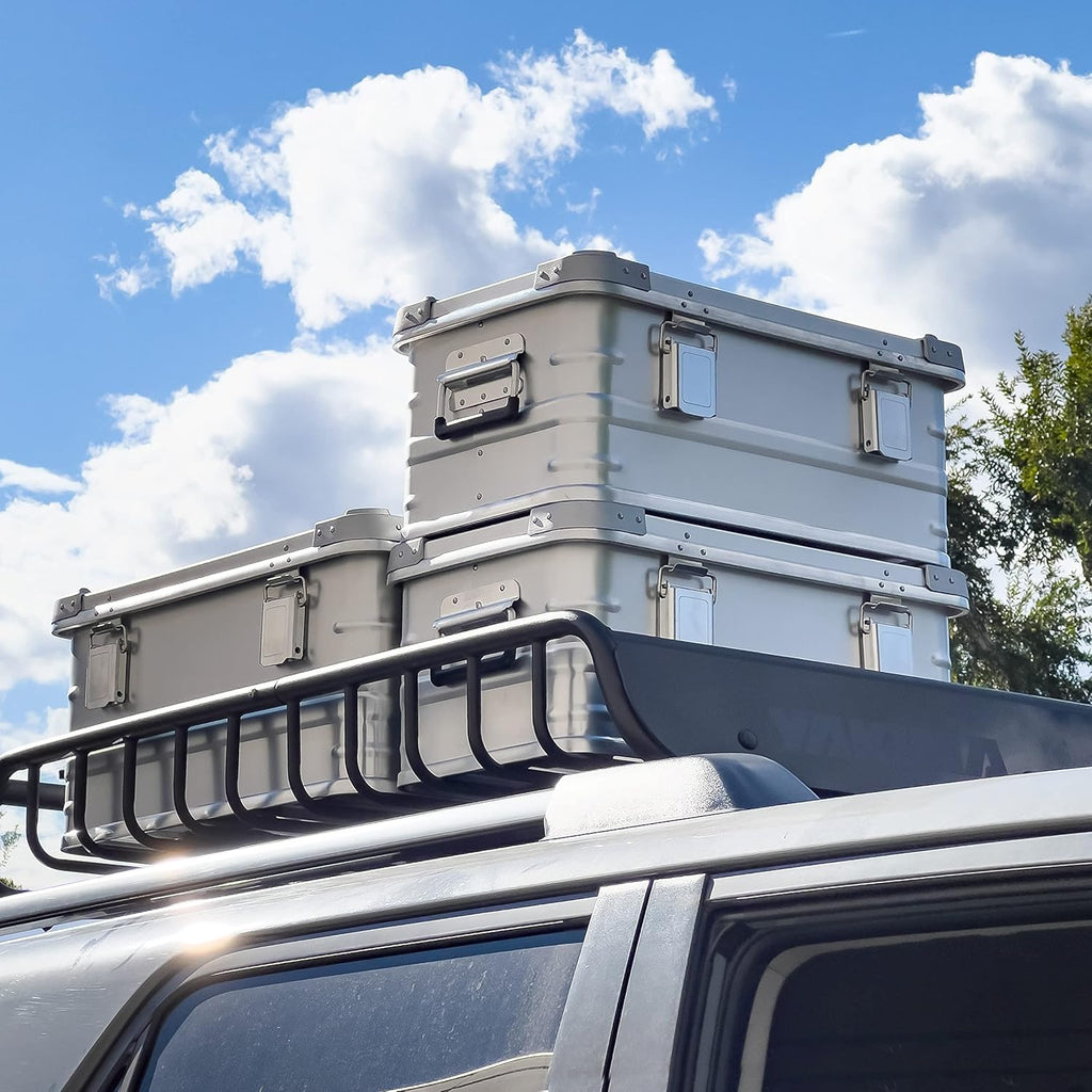 Hard-Shell Aluminum Cargo Case (2 PCS Combo) G6117
