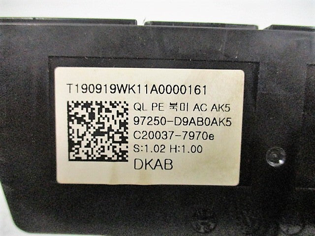 Pre-Owned Kia Sportage AC Heater Temperature Control G924