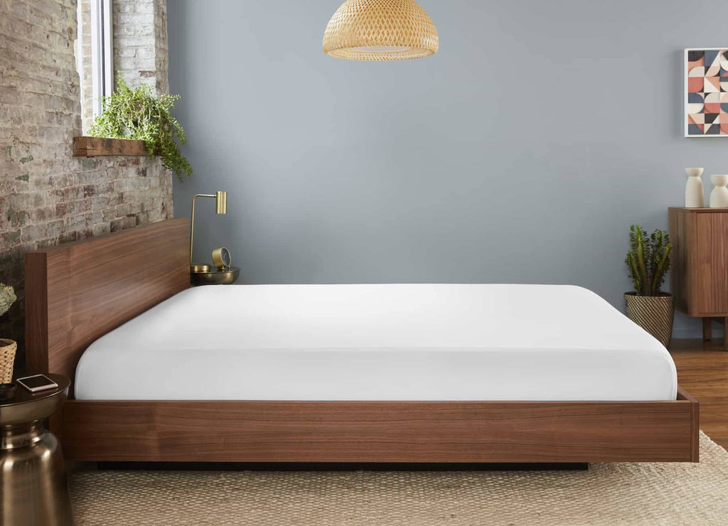 King/California King Performance Bed Sheet Set in Pearl Blue E1660
