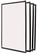 8½x11 Black Cafe Menu Cover J390579