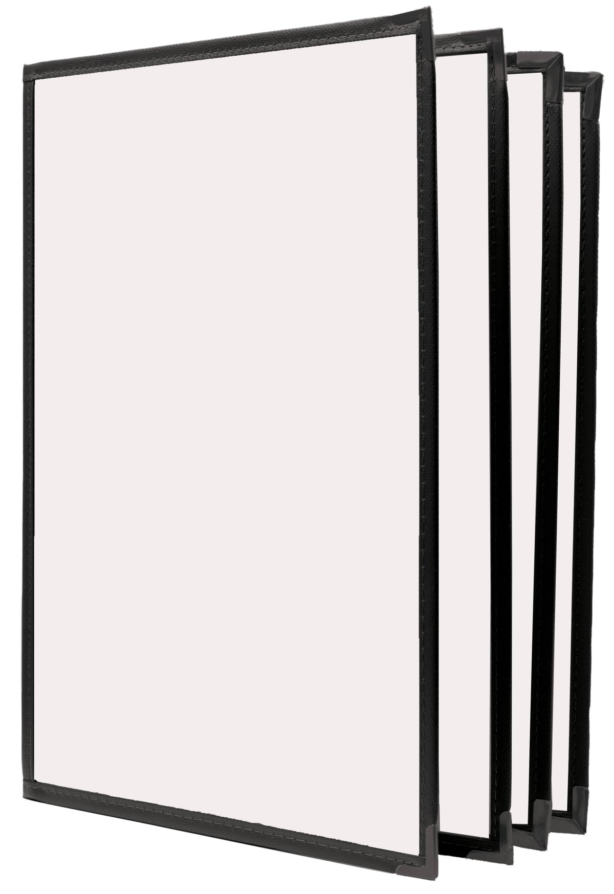 8½x11 Black Cafe Menu Cover J390579