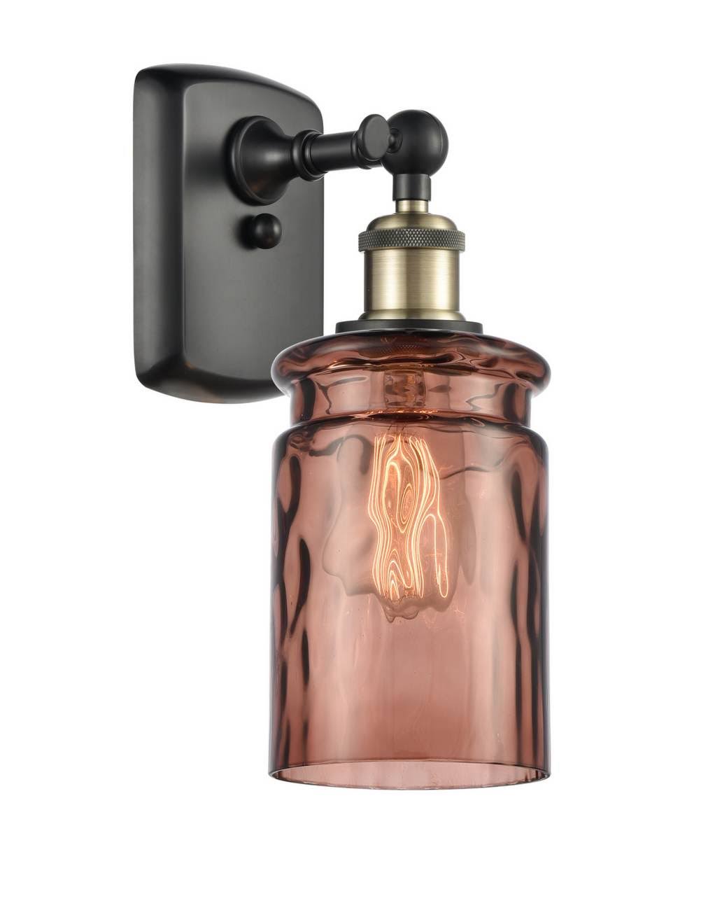 Black Antique Brass 1 Light Sconce O5219