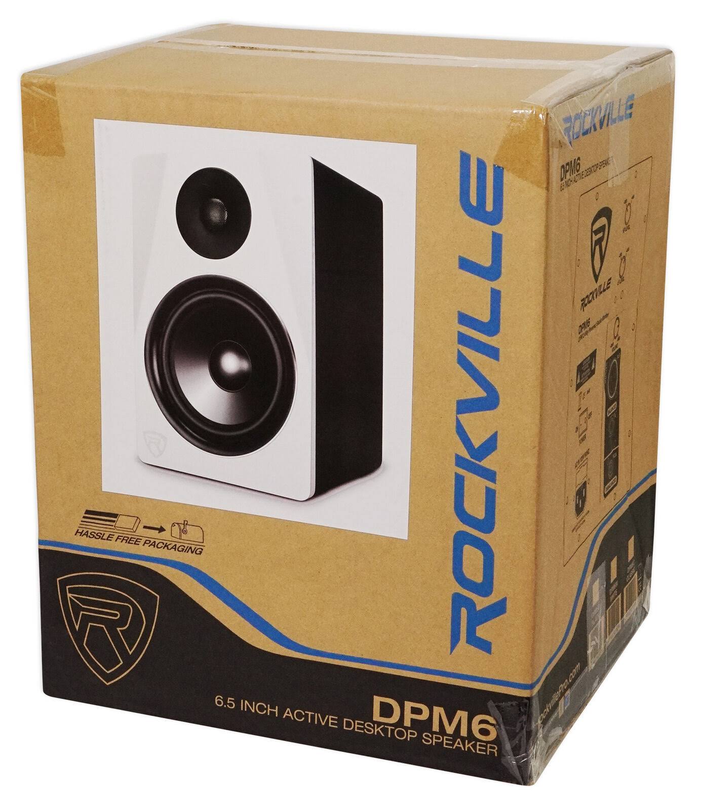 Studio Monitors with Stands, Headphones, Mic, Shield X923