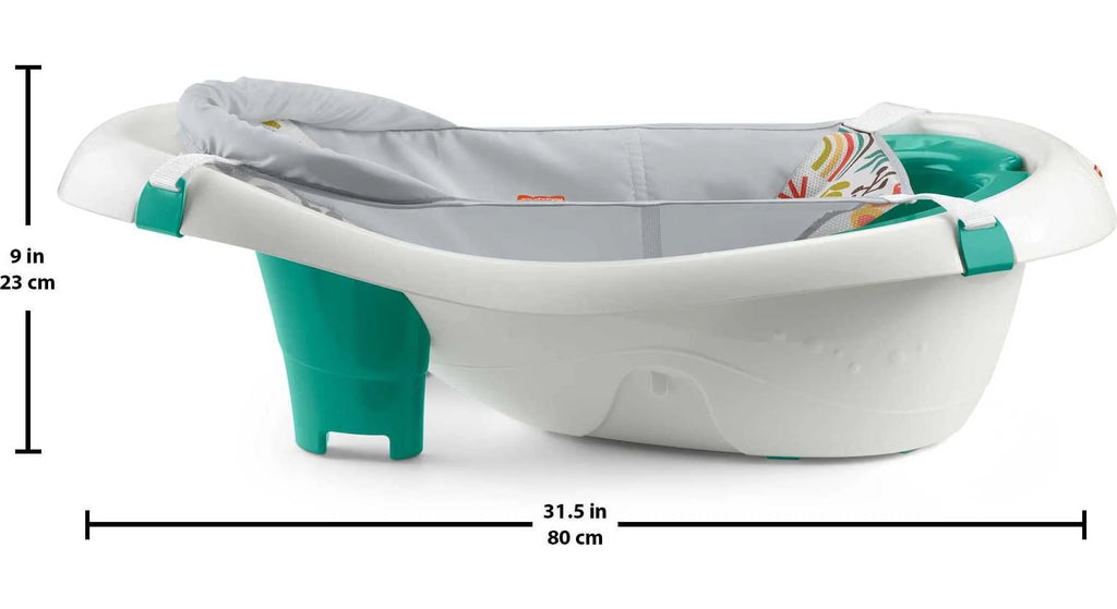 4-in-1 Sling ‘n Seat Tub Baby to Toddler Bath with 2 Toys U38664