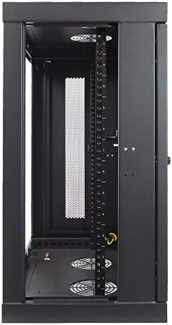 12U Wall Mount Rack 13 Inch Deep Black P263414