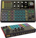 Pack of 2 Audio Interface with Audio Mixer and Live Sound Card F194360