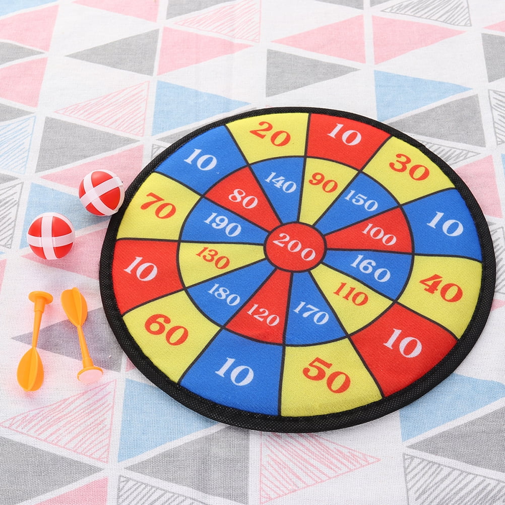 Self-adhesive Dartboard Toy Set I346541