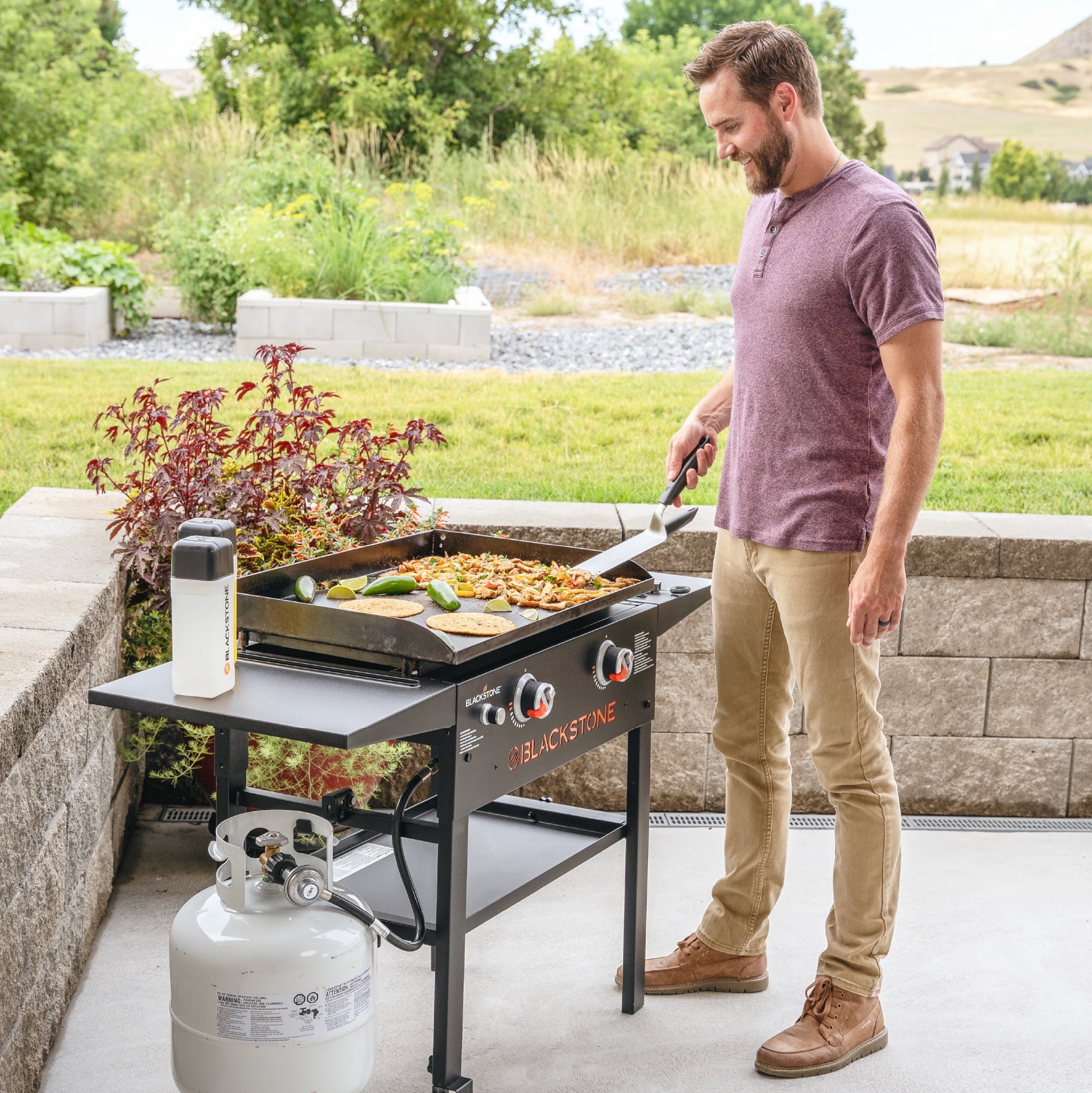 28" 2-Burner Griddle Cooking Station I85864