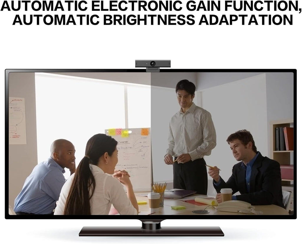 4K HD Webcam with Microphone, 30fps Autofocus I8956