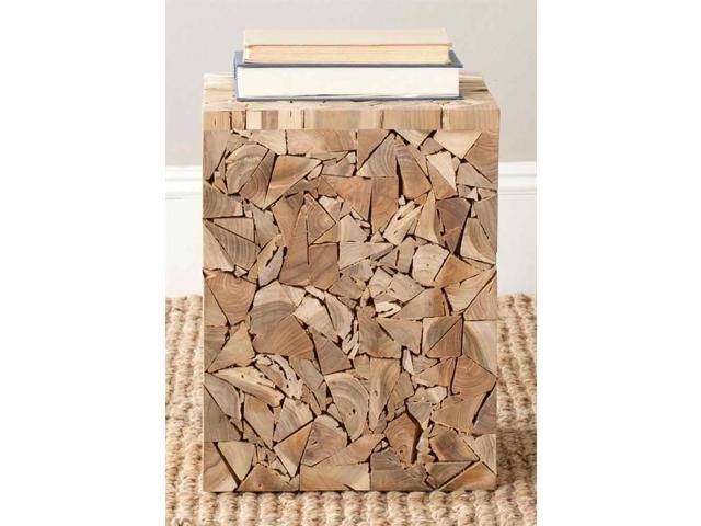 Teak Square Stool O985255