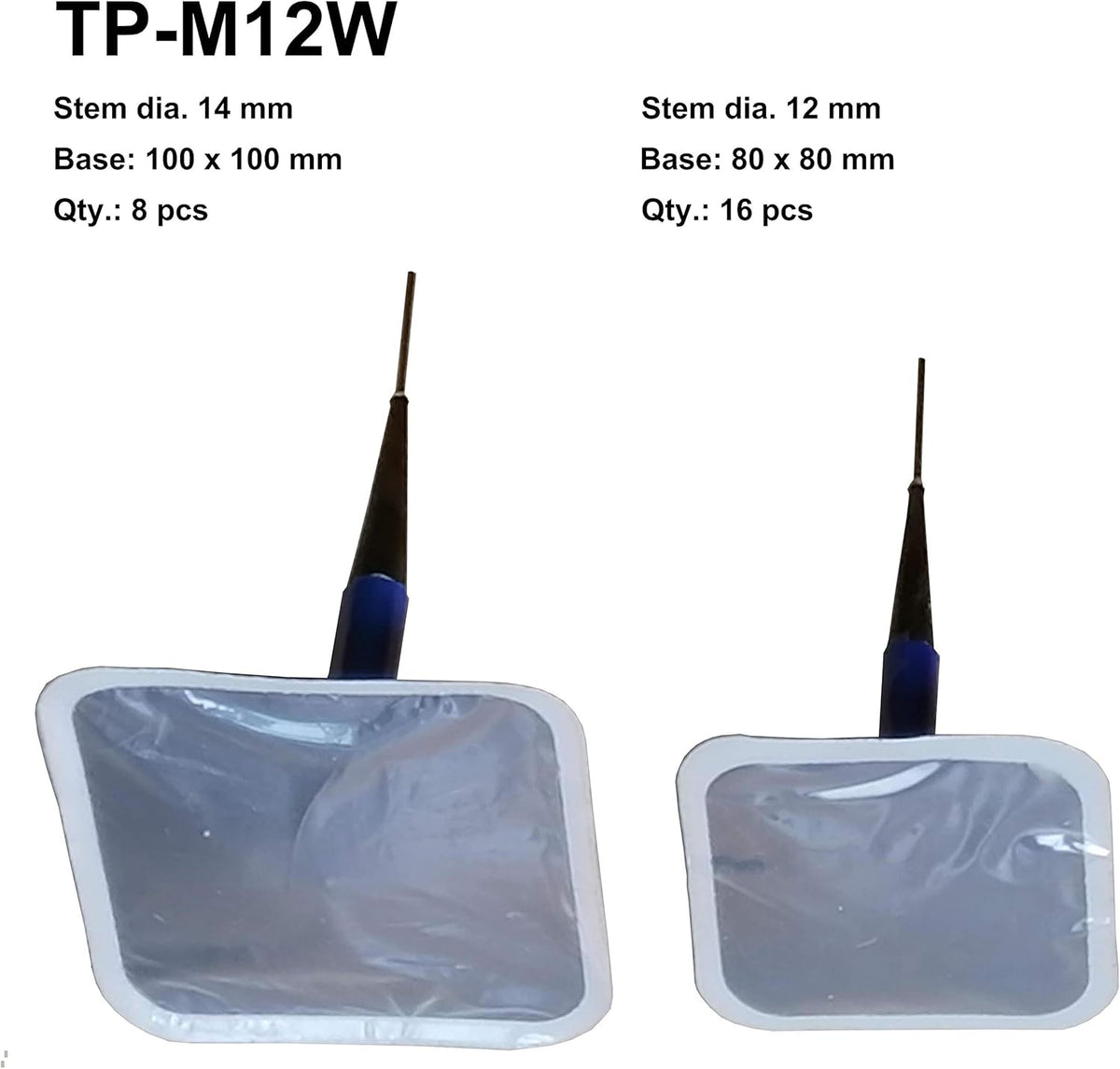 Combination Repair Unit Kit, Tire Repair Patch Plug Kit, Pack of 2 W4750