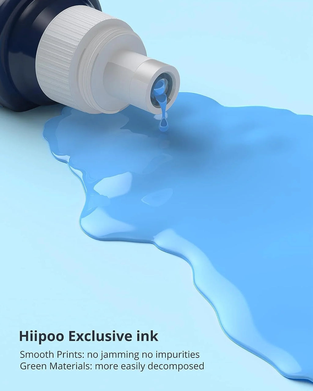 560ML Sublimation Ink for Sublimation Printer, Black Cyan Magenta Yellow C6552