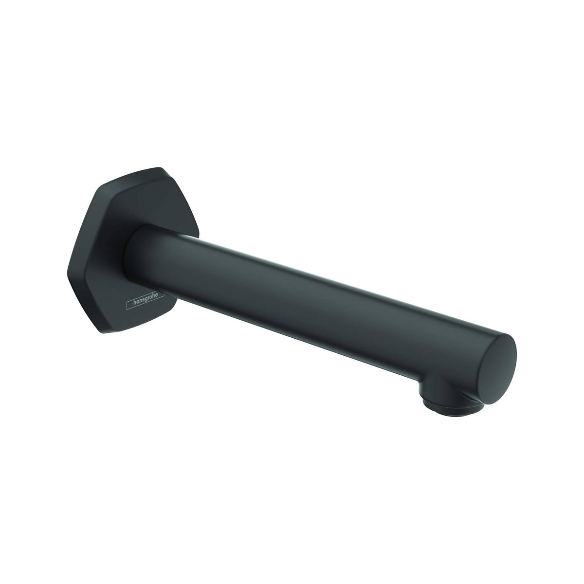 Matte Black Wall Mounted Tub Spout U3917