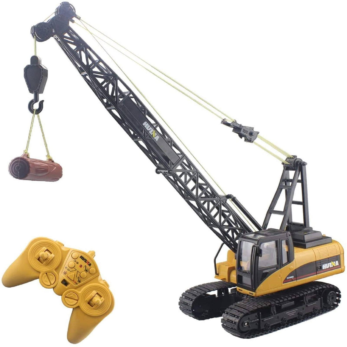 RC Truck Crawler Tower Crane Hoist Die-Cast Model Remote Control Engineering Toy A8970