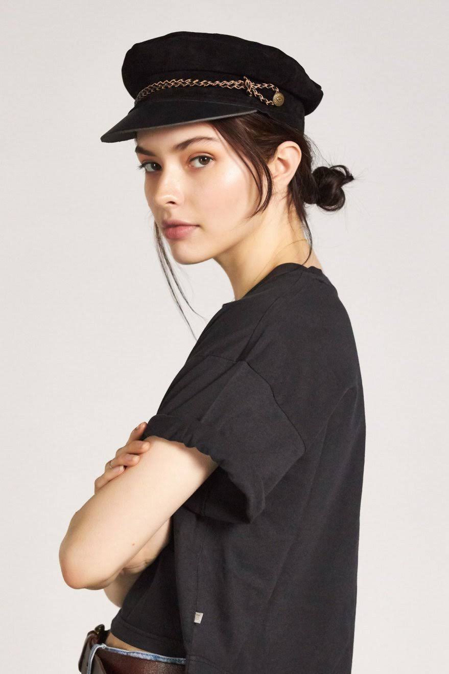 Black Kayla Cap Y8501