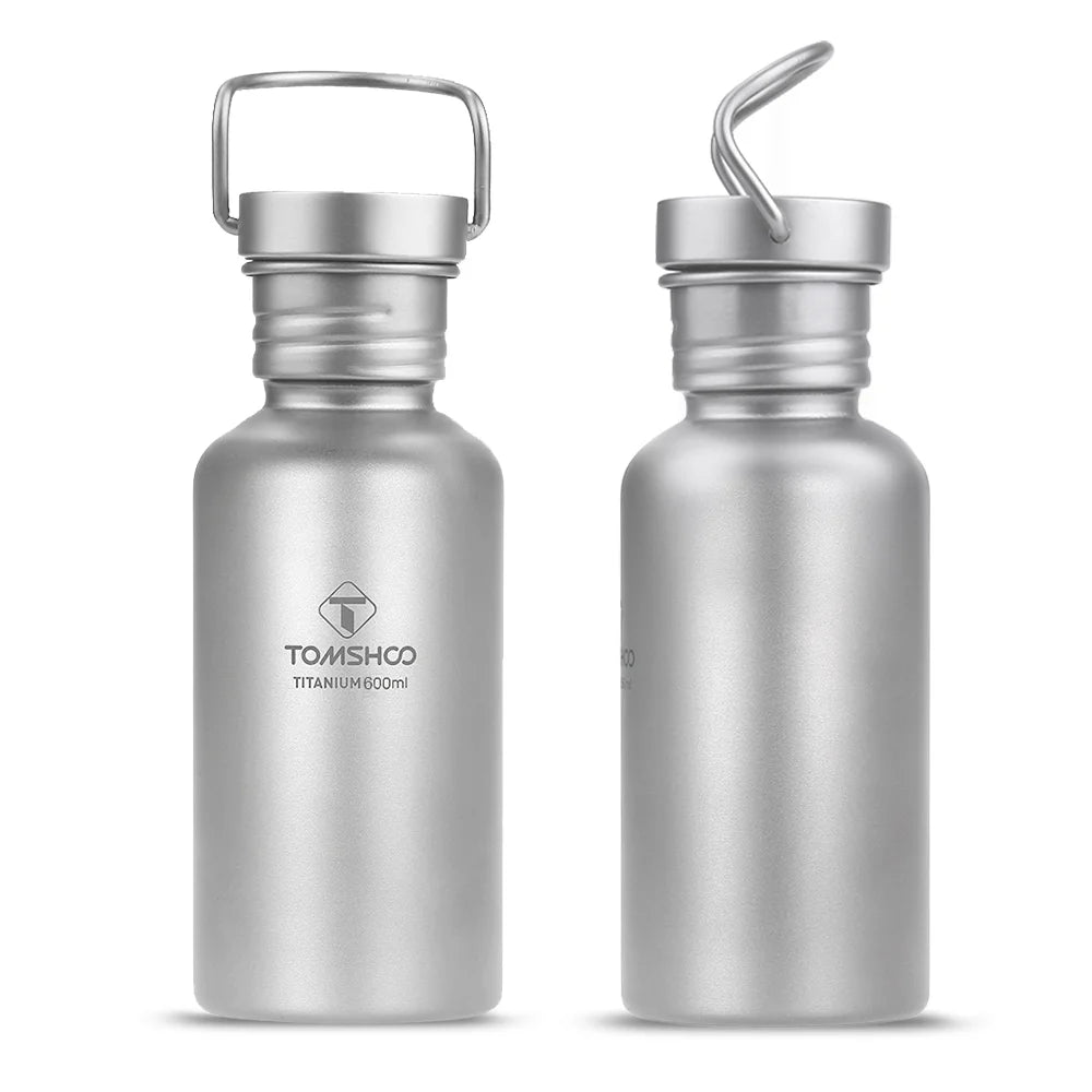 600ml Full Titanium Water Bottle with Silicone Seal A53310
