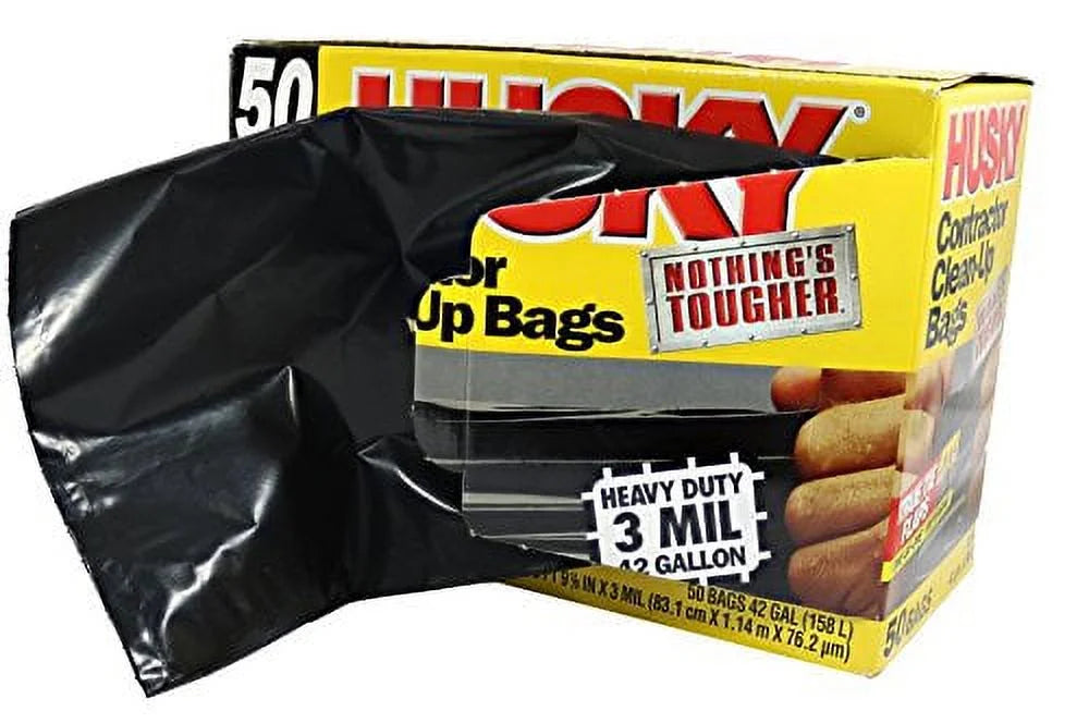 42 Gallon 3-mil Trash Bags (50-Count) U8895