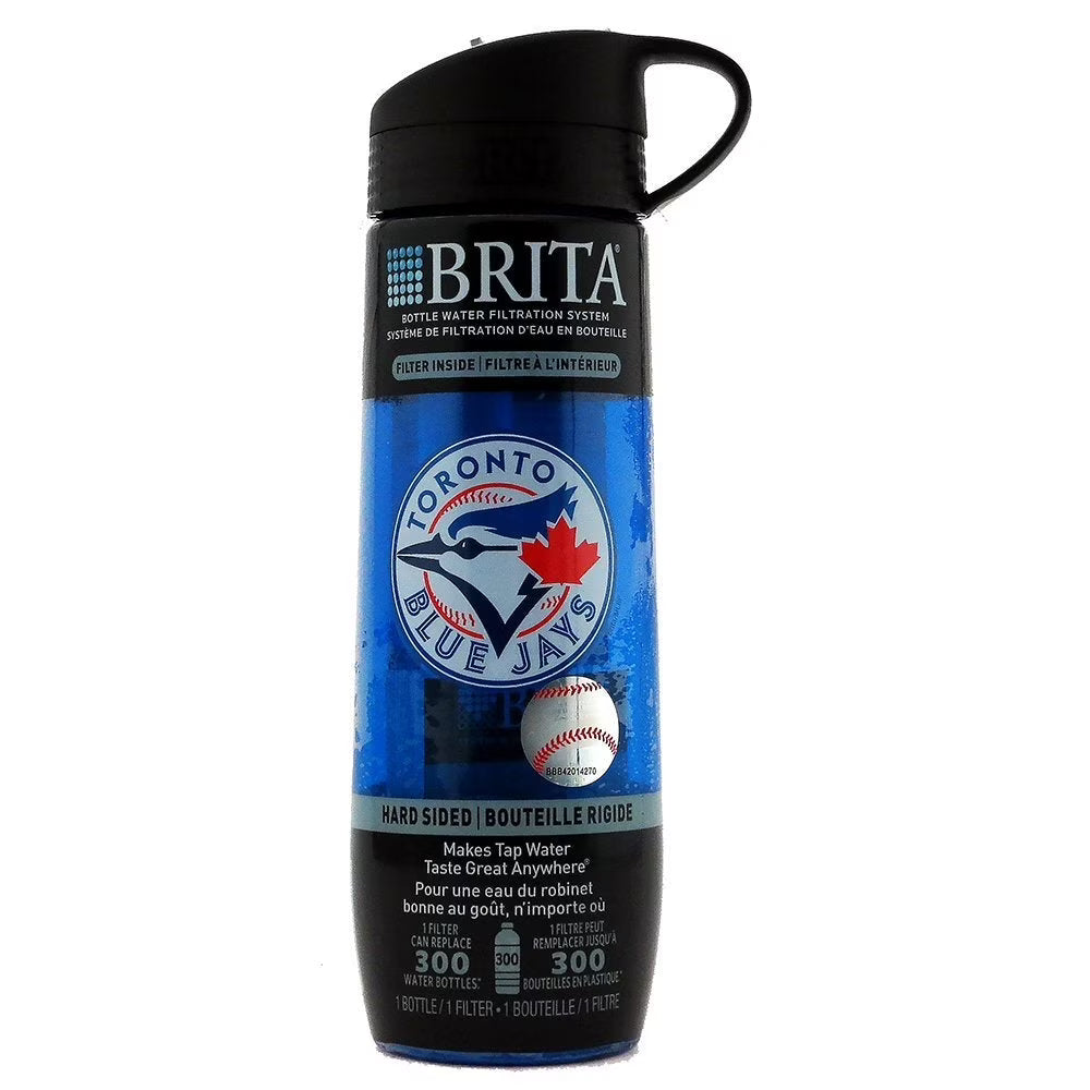 3 X Hard Sided Bottles Blue Jays & 2 Pack/2 Filters I4173