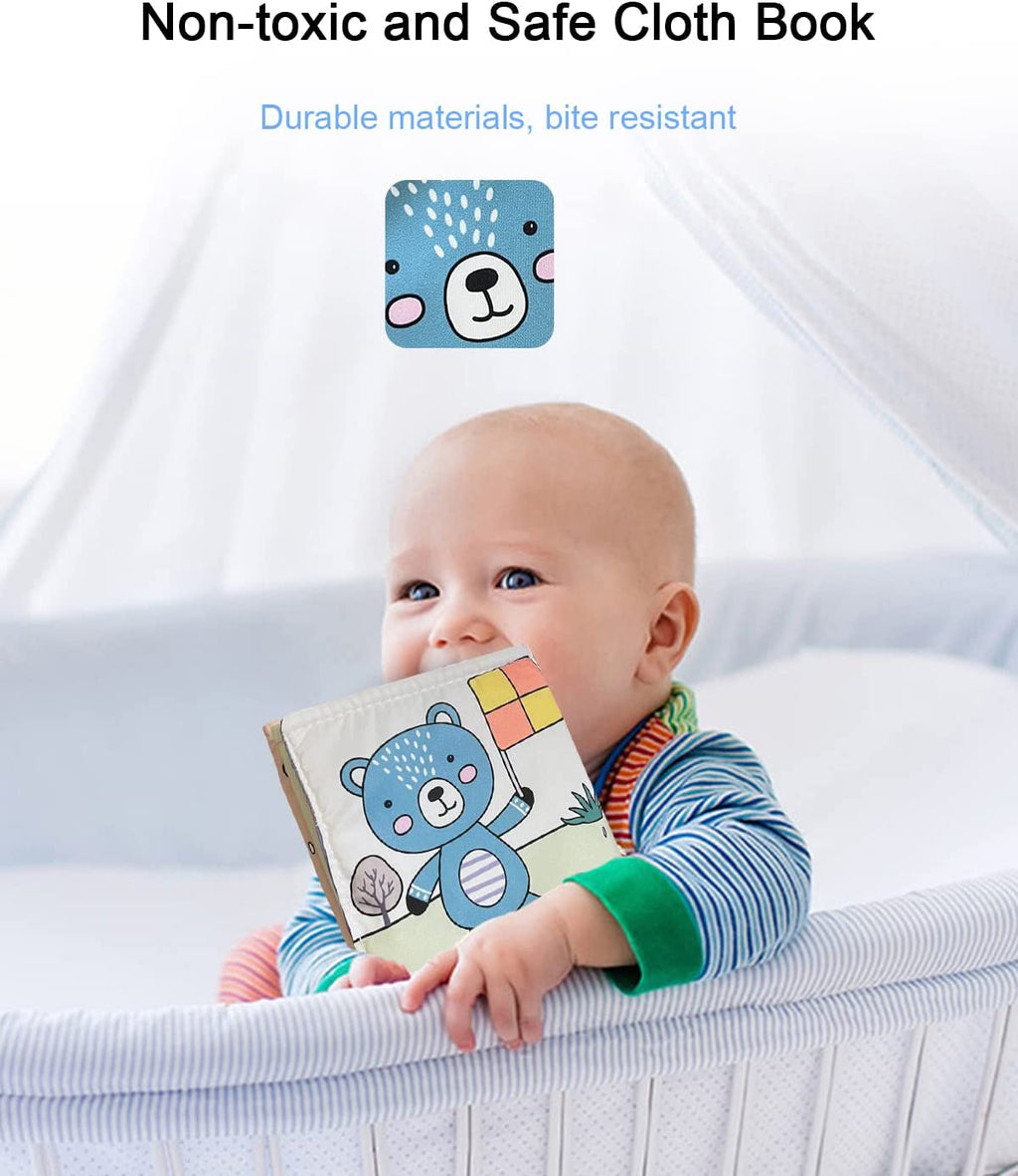 Soft Book Cloth Book High Contrast Baby Book Educational Learning Toy Y205111