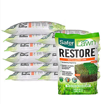 Lawn Restore Fertilizer, 1 Year Supply (To 15,000 Sq ft) T3932