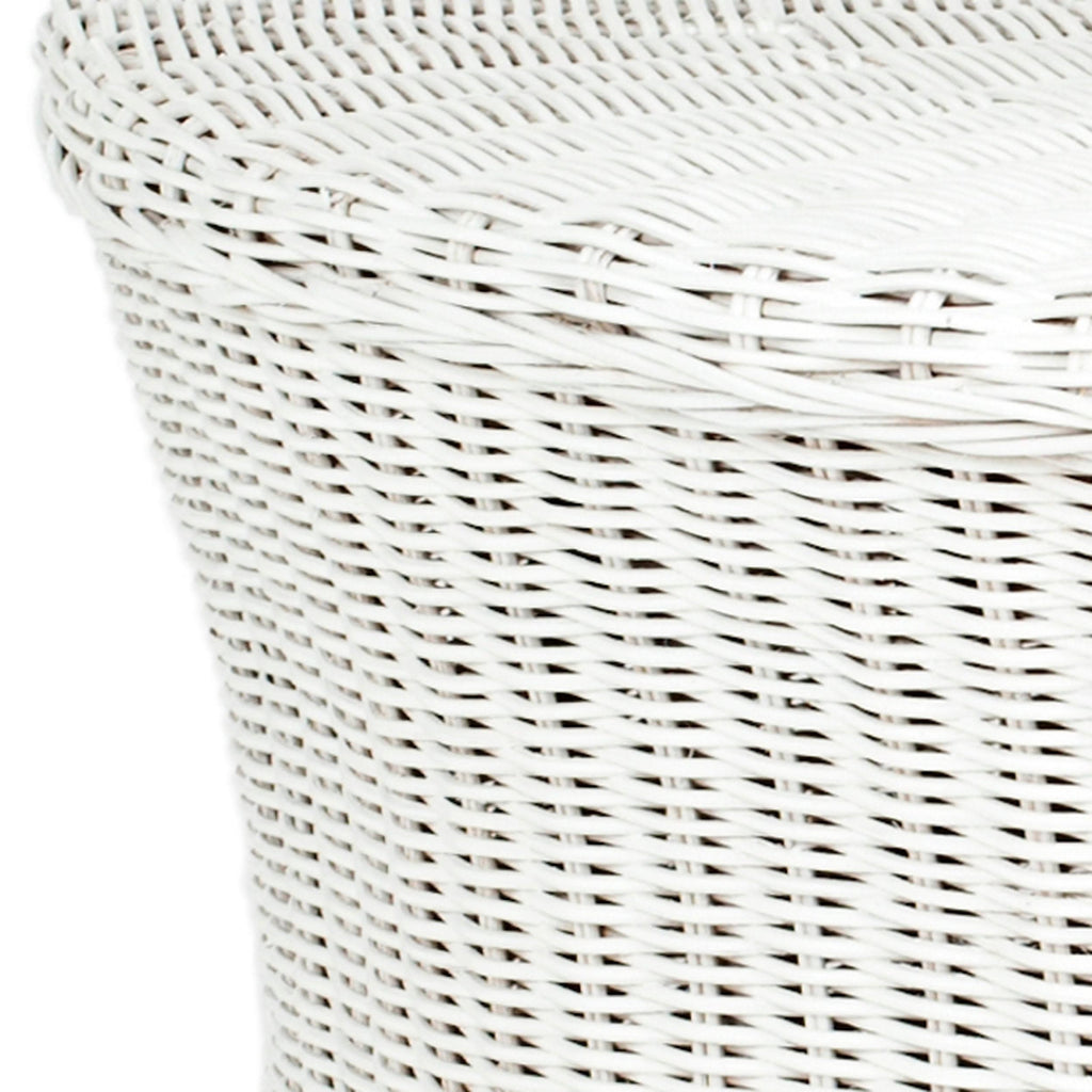 White Cocktail Ottoman X784