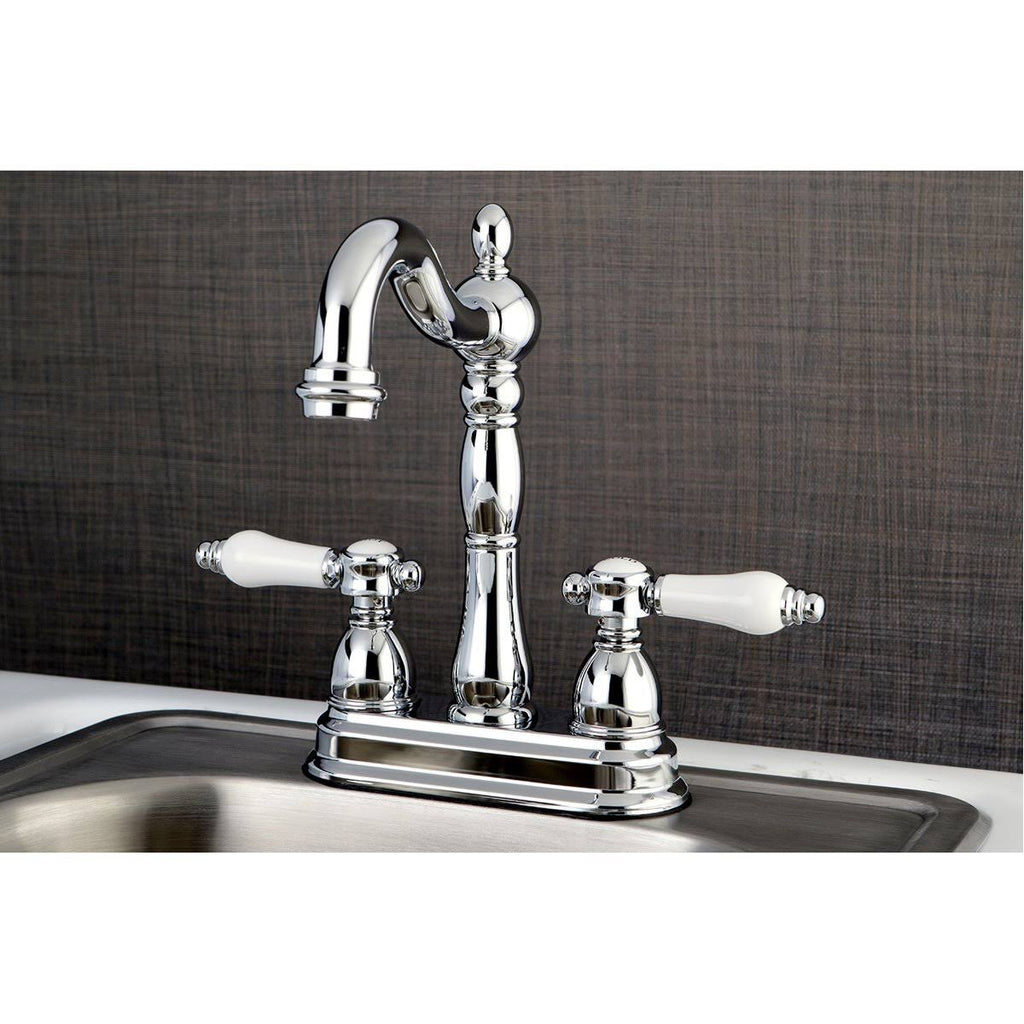 Oil Rubbed Bronze Centerset Bar Faucet B3975