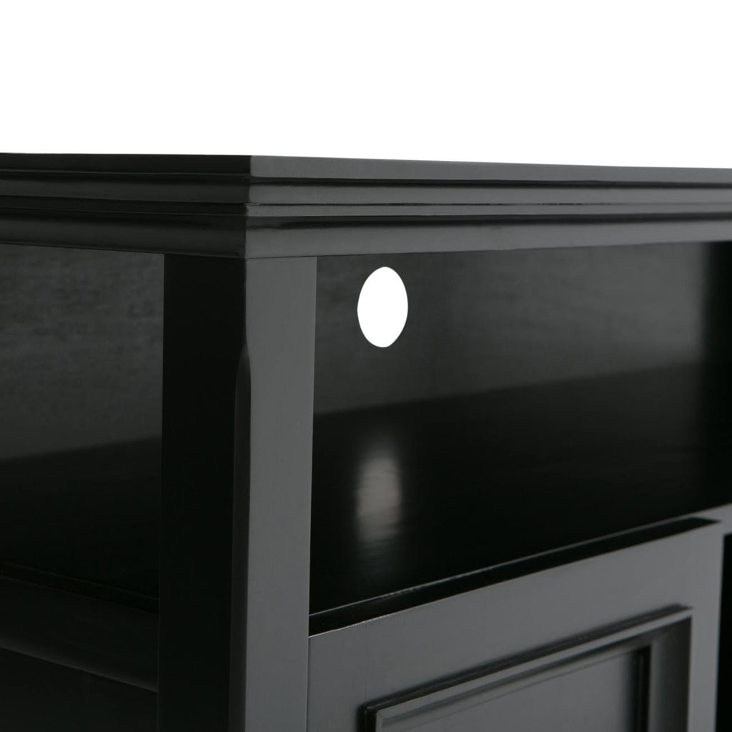 Black TV Media Stand T515