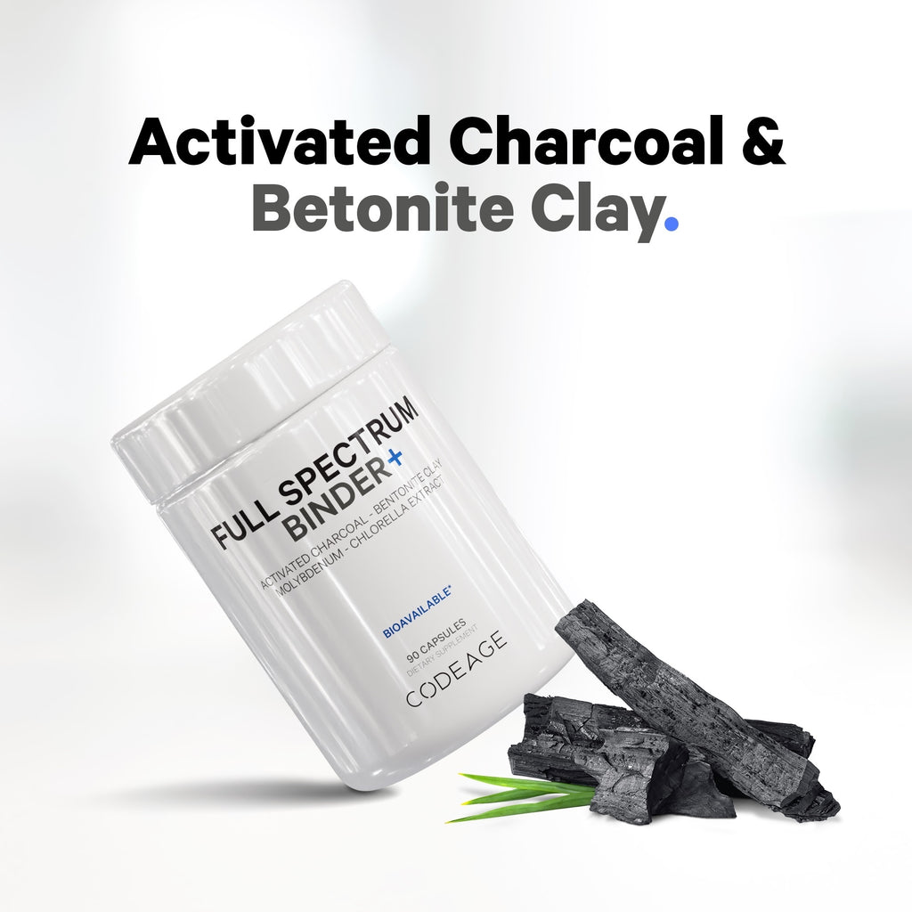 90 ct Charcoal Bentonite Clay Supplement Q618
