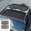Sun Shade Mesh for Jeep Wrangler JL Unlimited 4 Door, 2 Pieces A842017