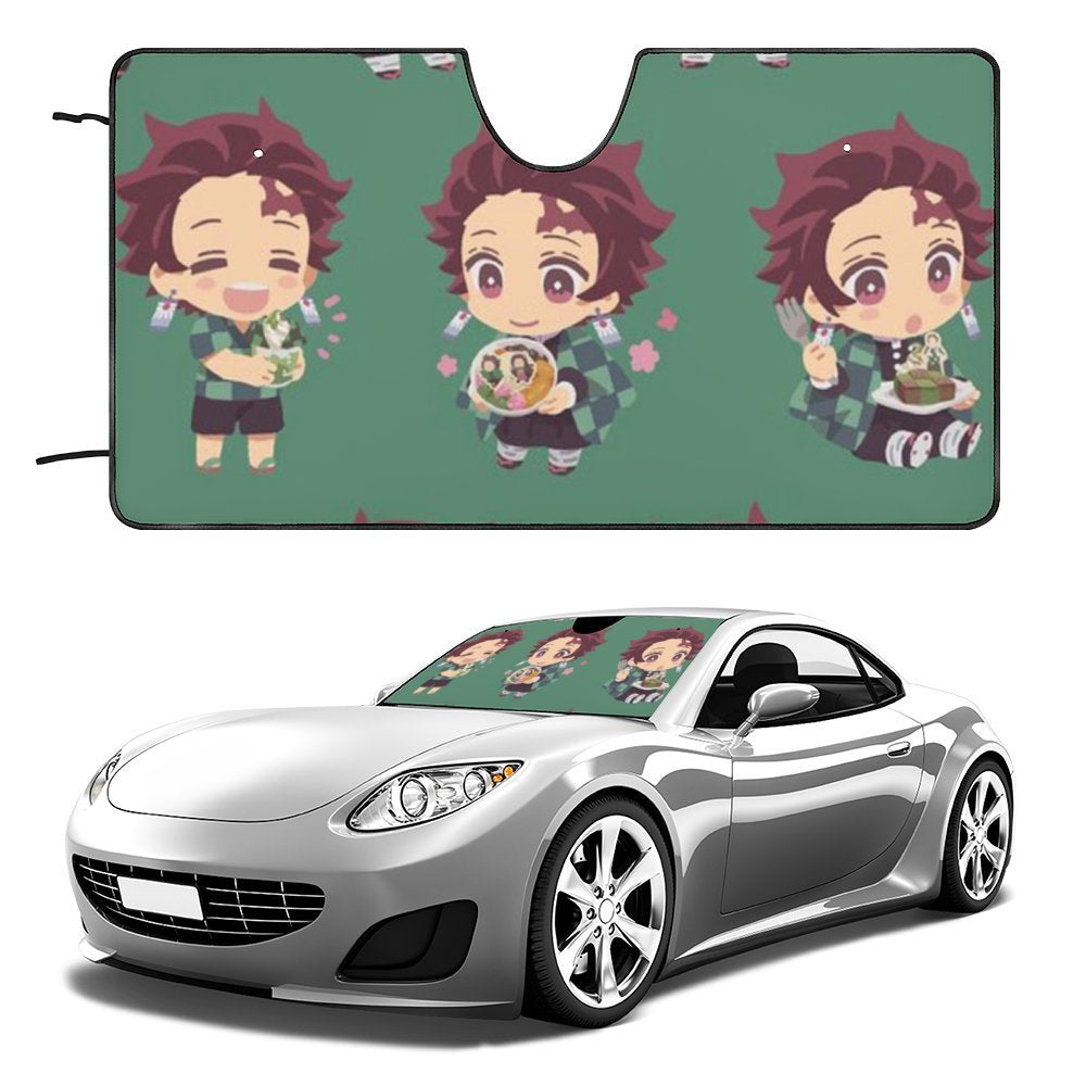 Foldable Reflective Car Windshield Sun Visor Cover F122