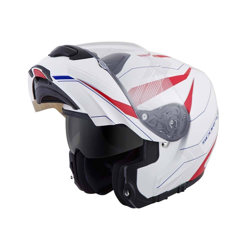 Modular Helmet Grey Orange Size Large B9400