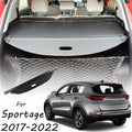 Retractable Cargo Cover Trunk Cover Black Pack of 2 Z9154