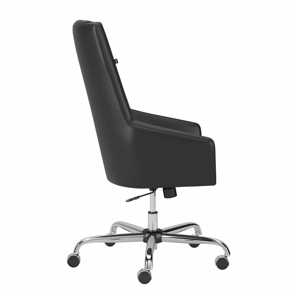 High Back Leather Box Chair I500523