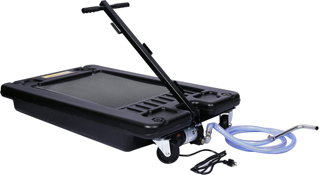 17 Gallon Oil Drain Pan with Electric Pump L278