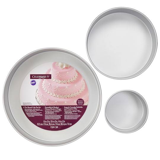 3-Tier Round Cake Pan Set D2512