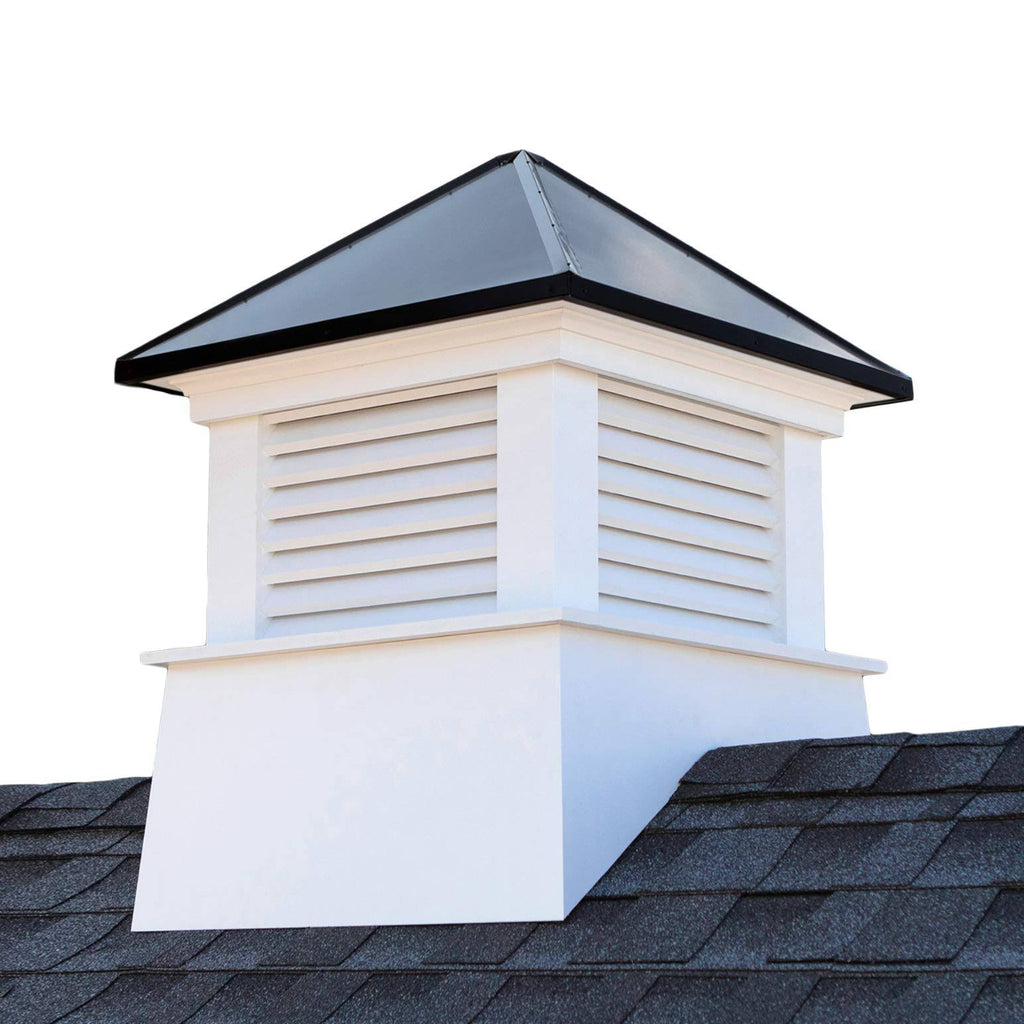 18x22 x 22x22 Black Aluminum Roof Cupola Y645