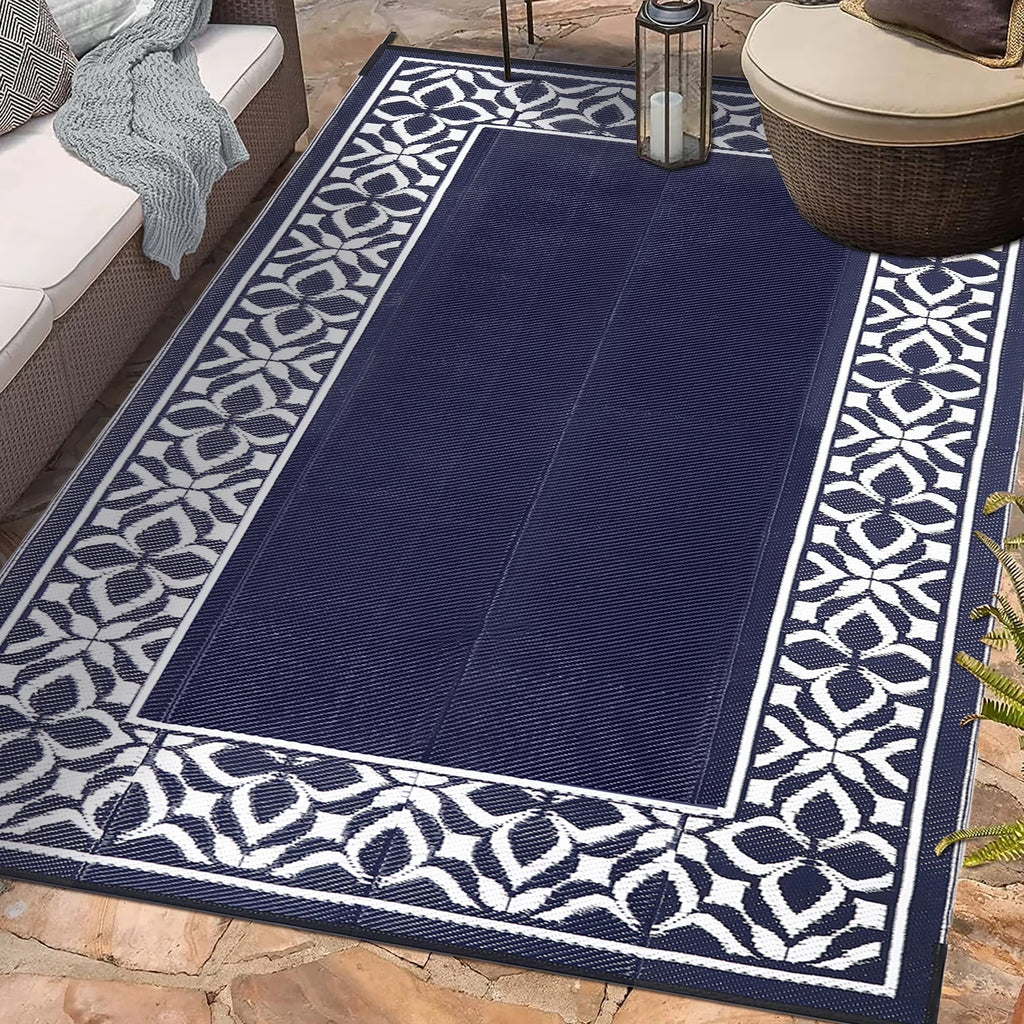 5'x8' Waterproof Plastic Outdoor Rugs T93662
