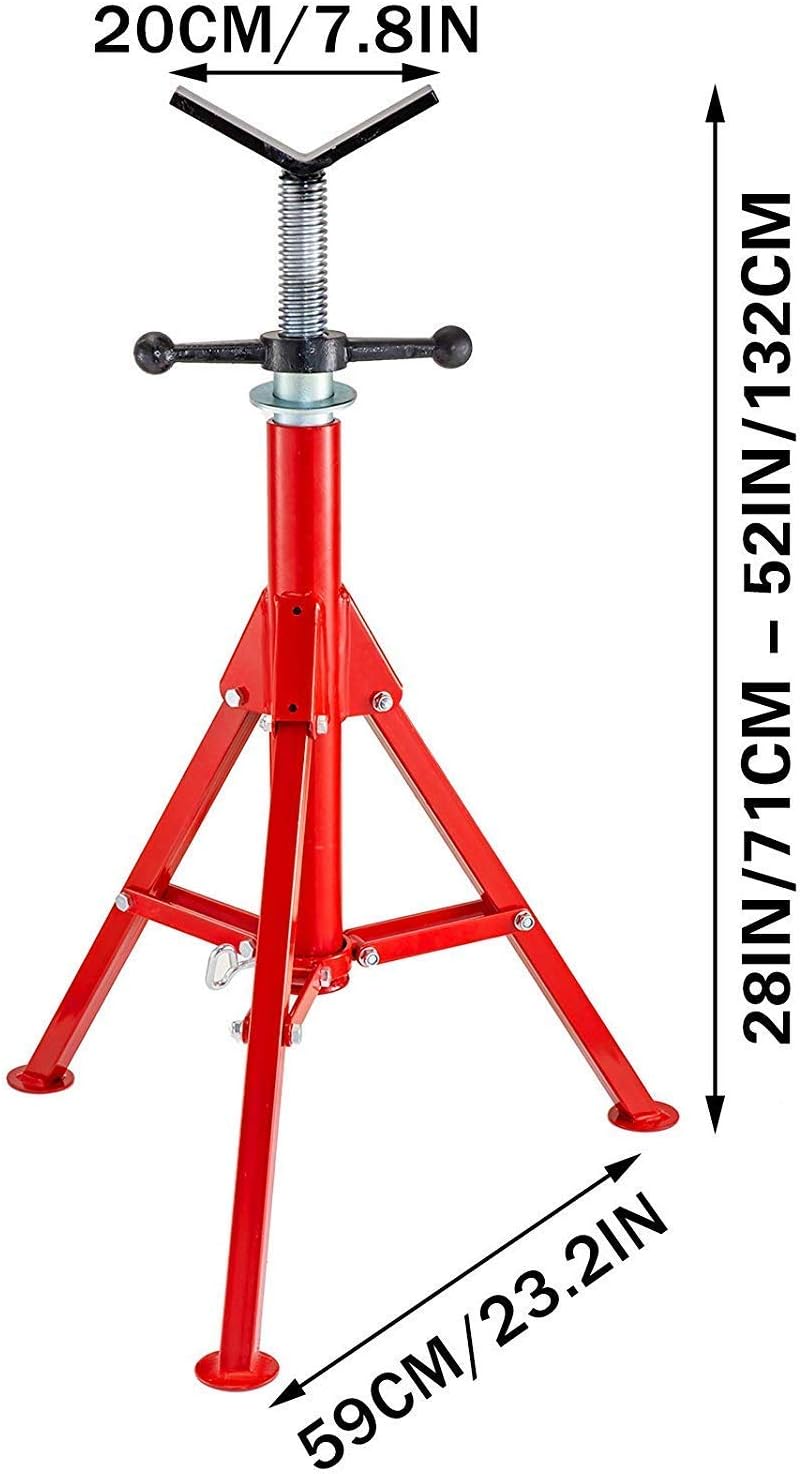 Adjustable Height Steel Pipe Stand J295082