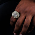 10K Yellow Gold 4.25 Carat Diamond Ring Band J30862