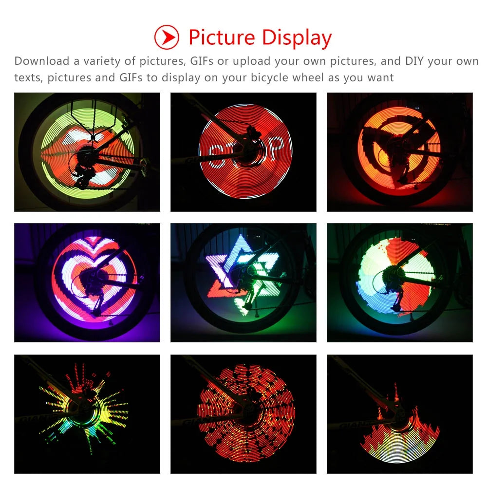 Rechargeable LED Wheel Lamp L9296