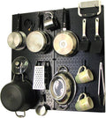 White Pegboard Storage and Organization Kit with Accessories Pack of 2 D8736