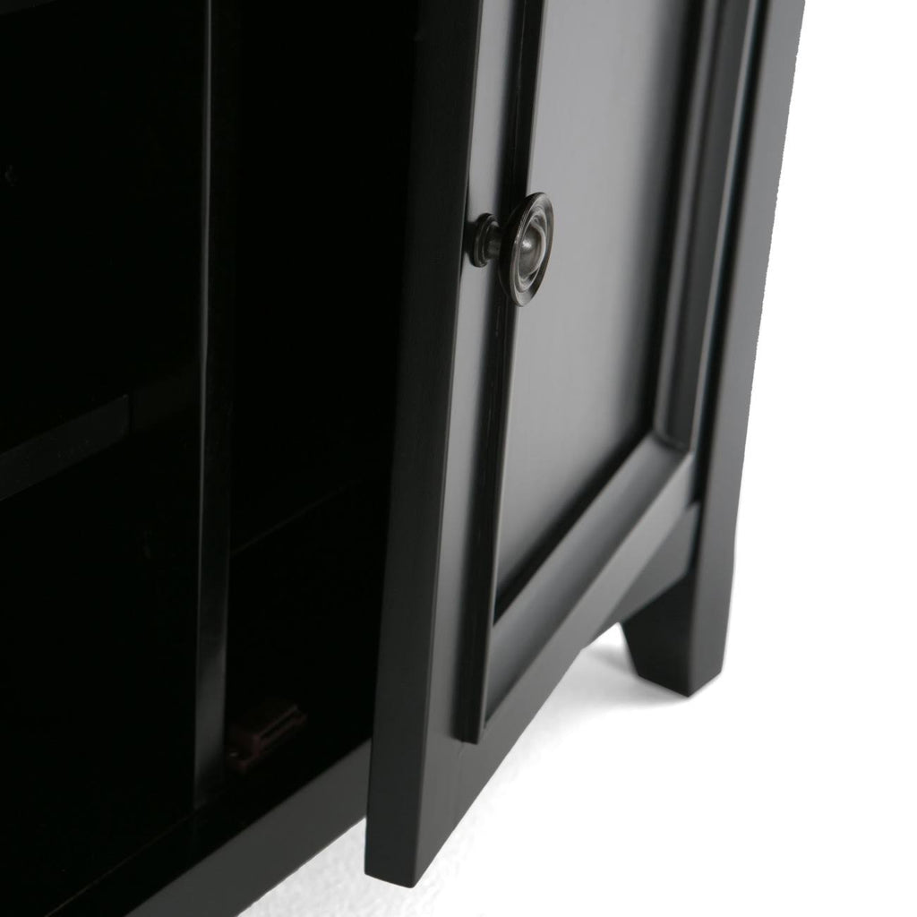 Black TV Media Stand T515