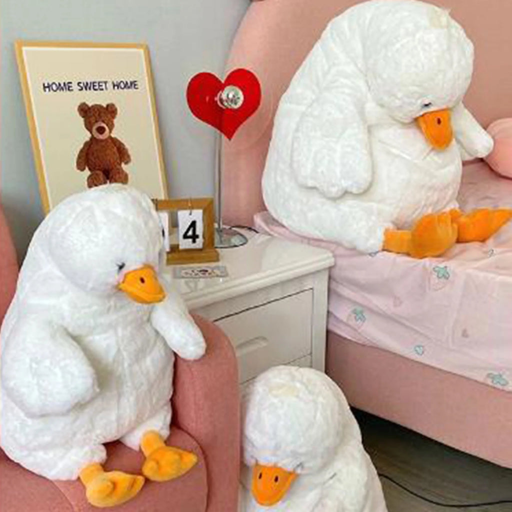 Cartoon Duck Plush Doll Throw Pillow Stuffed Toy B22401