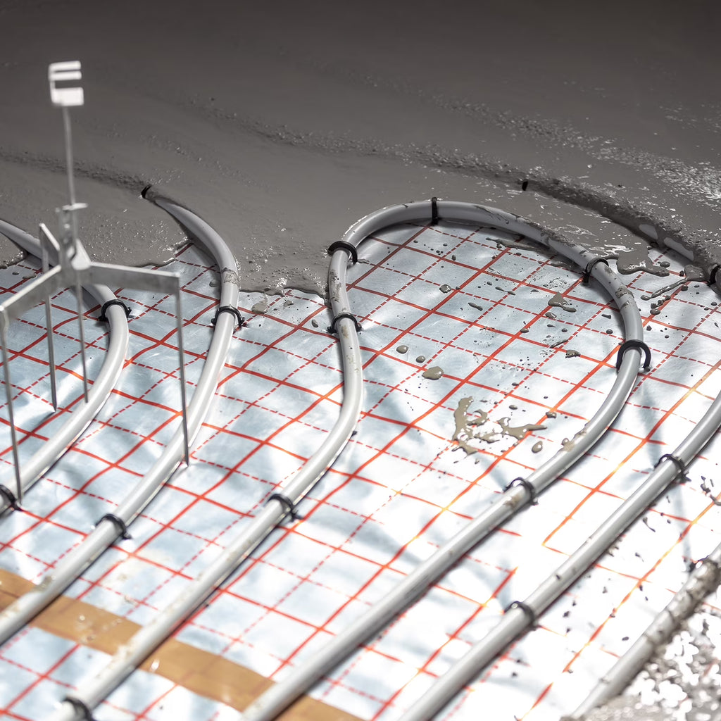 White PEX-B Tubing with Pipe Cutter V5983