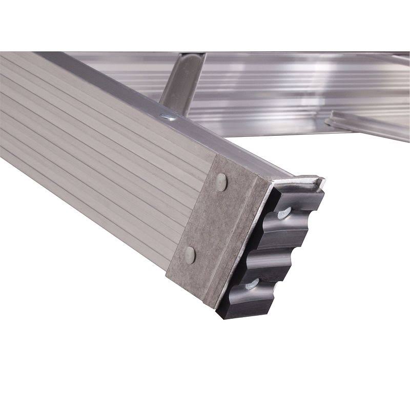 3 ft Aluminum Stepladder, 300 lb Capacity A80761